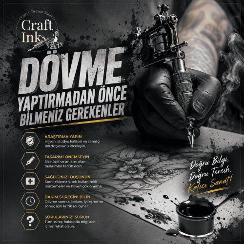 Dövme Yaptırmadan Önce Bilmeniz Gerekenler Ankara Dövme Rehberi 2026